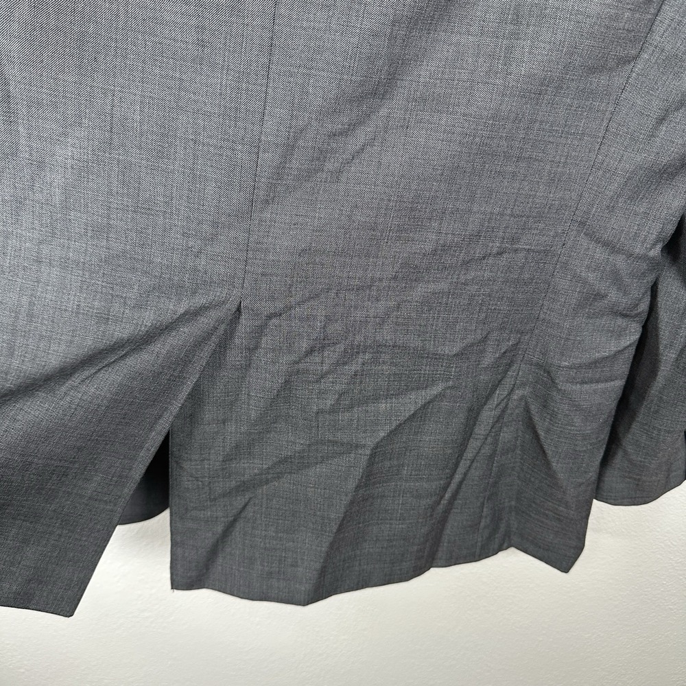 Lauren Ralph Lauren Mens Sz 46Long Blazer Sport Coat Charcoal Gray 2 Button Wool - Picture 7 of 10